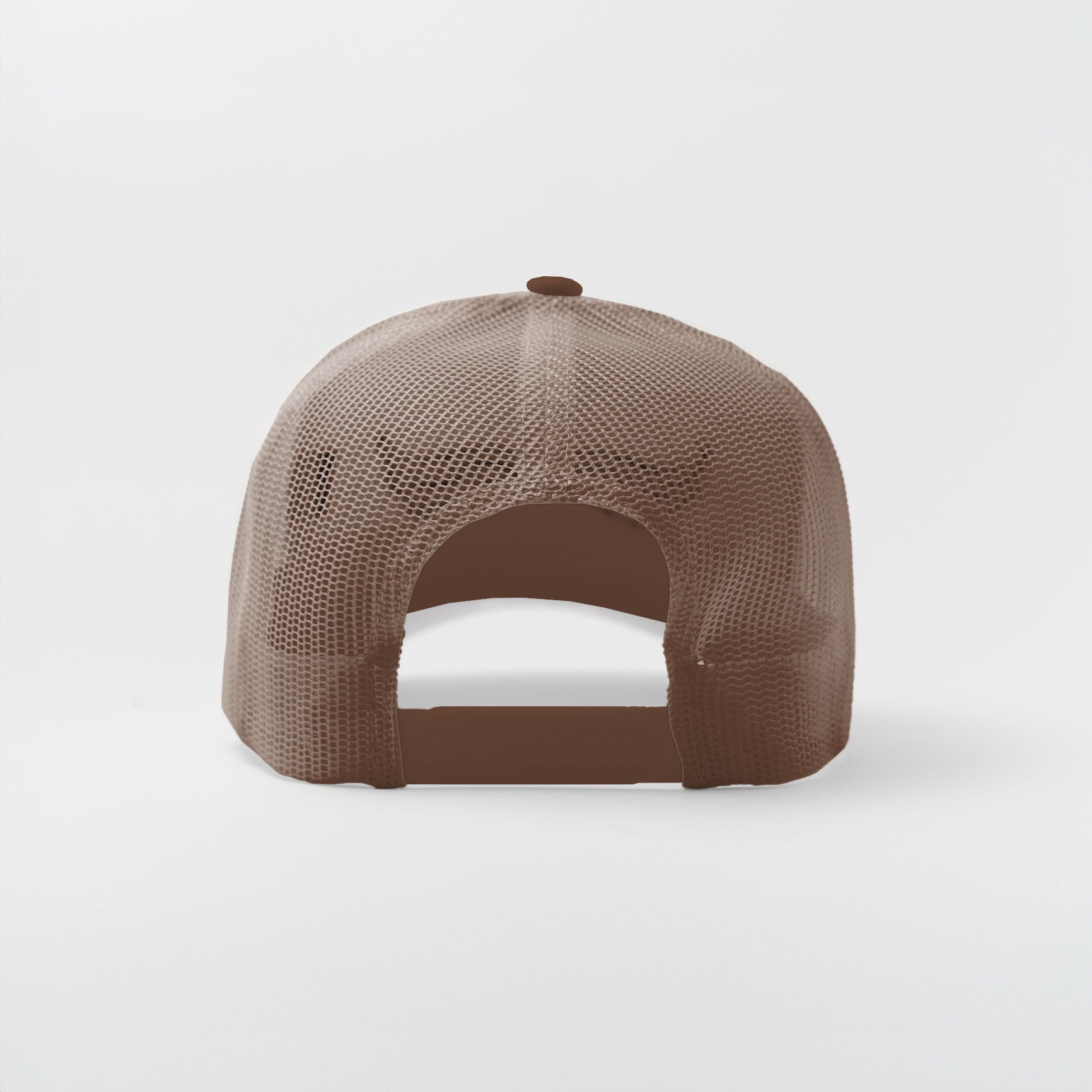 Trucker Hat – Burnt Brown | Rear mesh panels with matching snapback

