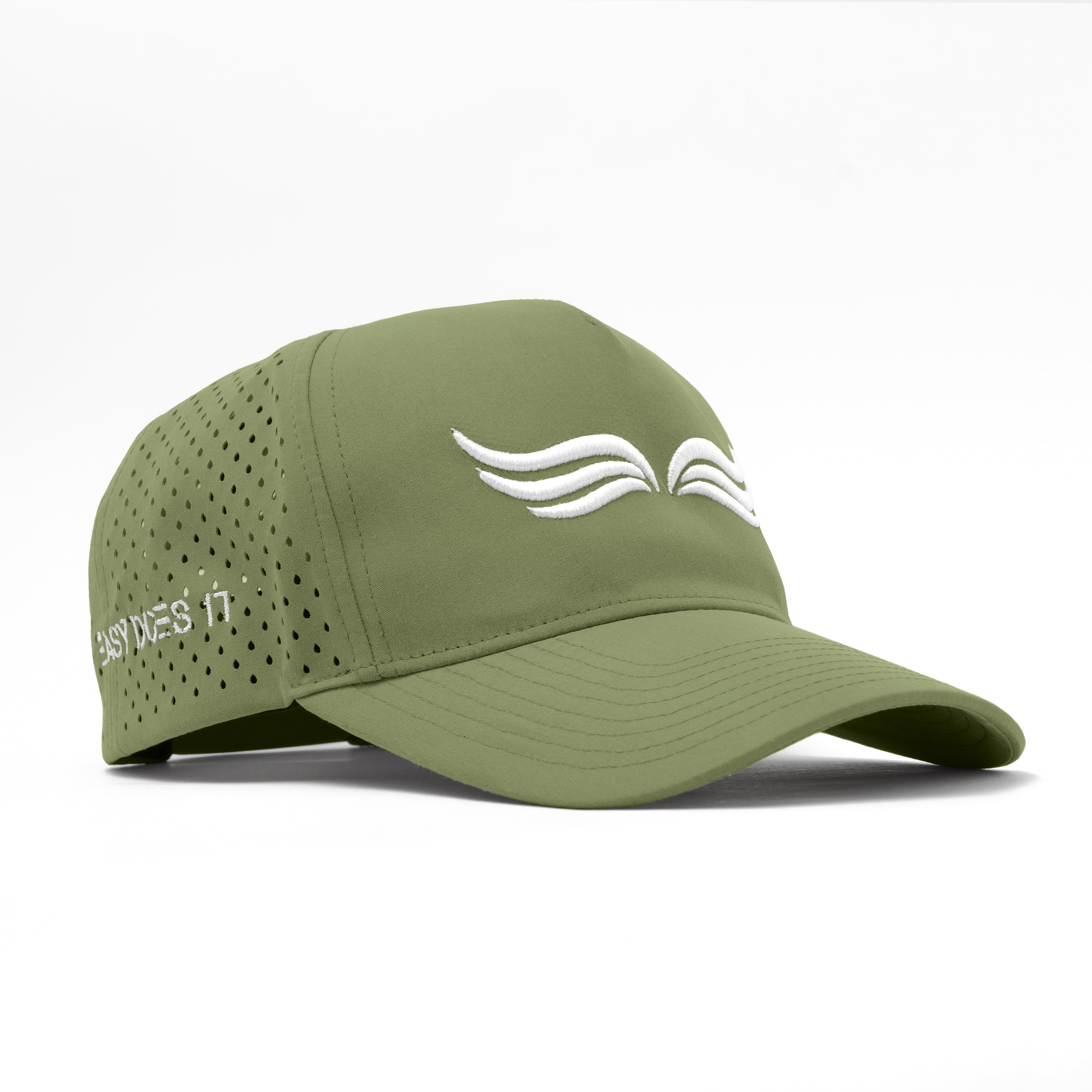 EZ Hat – Field Mode | Front shot of rugged yet lightweight snapback

